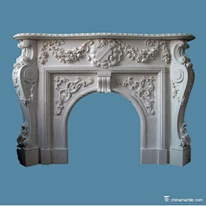column fireplace fireplace mantel/pillar fireplace/pillar carved fireplace mantel