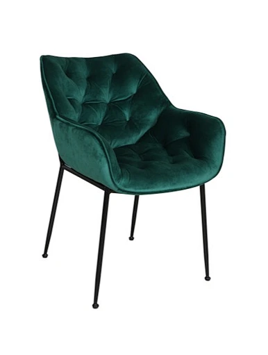 New design hot sale luxury dining room furniture velvet fabric dining chairs with golden chrome legs