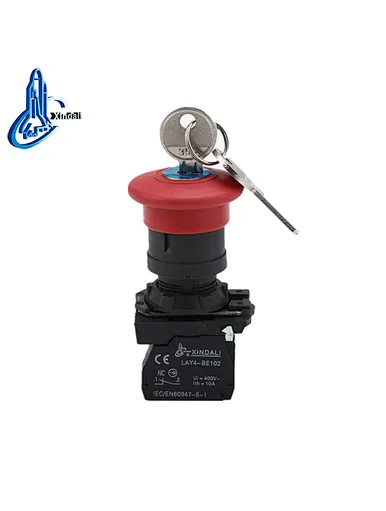 emergency button with case