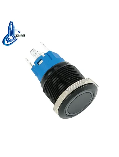 ring illuminated metal push button