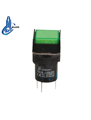 led indicator button switch