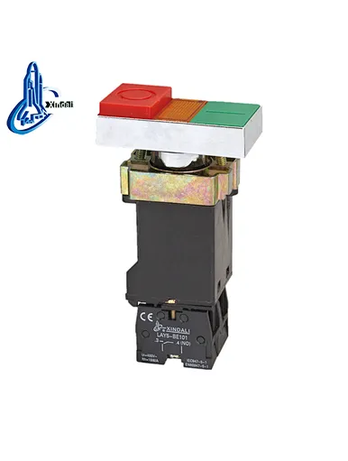 push button double switch