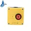 yellow plastic one hole switch box ip56 push button control box XDL35-JB112