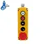 5 emergency stop selector mushroom push button control switch XDL75-JB525P