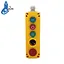 5 button waterproof joystick remote control for crane button switch box XDL721-JB539P