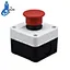 emergency stop mushroom head button