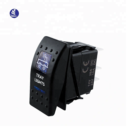 12V car rocker switches with light