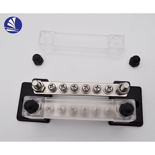 Automotive negative power distribution busbar,  grounding, earthing