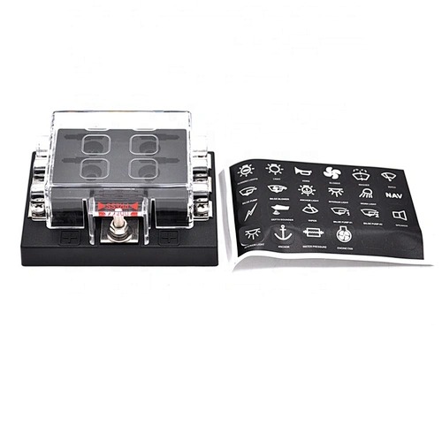 12 circuits with negative bus Fuse Box for DC 12-24V Au