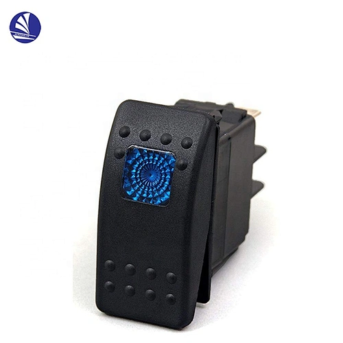 12V/ 24V Waterproof LED Boat/Auto Illuminated Rocker Switch