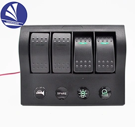 8 gang switch panel