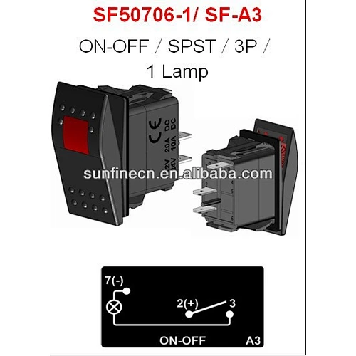 electric rocker switch