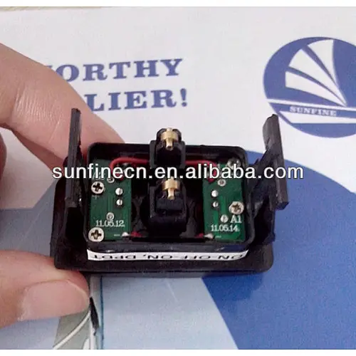 lighted toggle switch