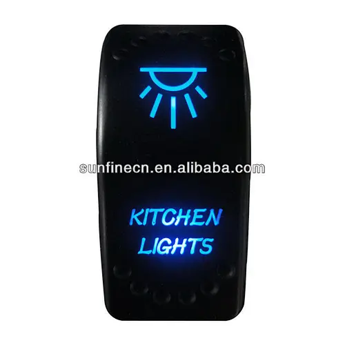lighted rocker switch