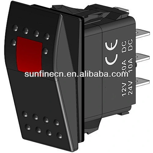 waterproof rocker switch