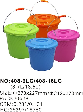 plastic bucket