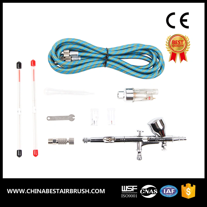 Kit de aerógrafo VIKTEC 6010 com mangueira de ar