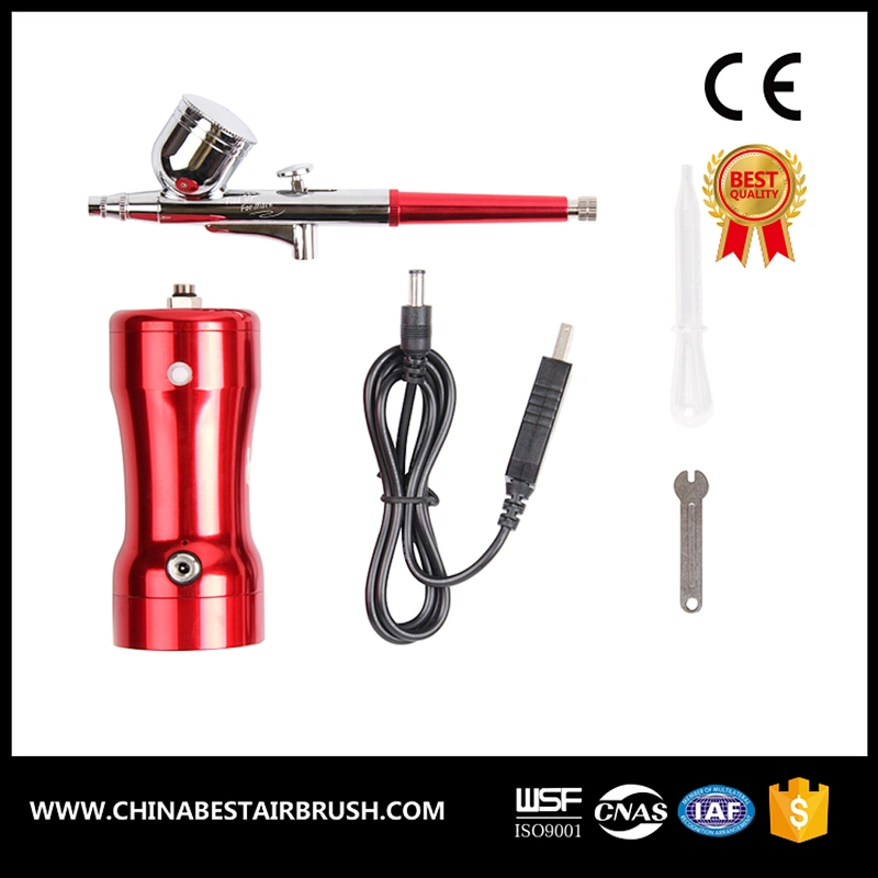 VIKTEC Портативное зарядное устройство Mini Airbrush Kit