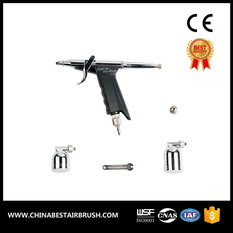 VIKTEC Aerógrafo de pistola de alimentação lateral de 7cc e 10cc