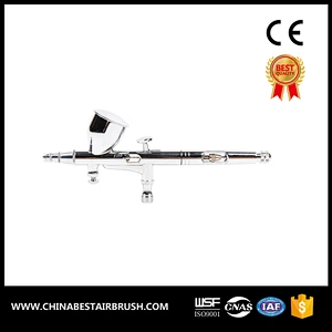 Аэрограф VIKTEC 9cc Gravity Dual Control с микро-иглой для регулировки воздуха