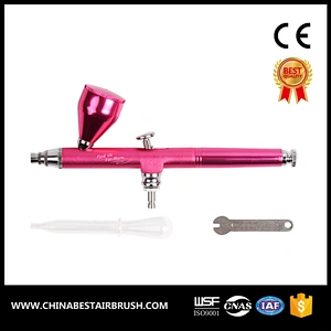 VIKTEC nieuwe versie aluminium Airbrush 9CC beker in Hot Pink