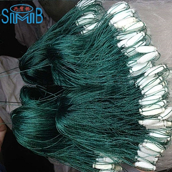 Soft Nylon monolfilament fishing nets sink bottom gill nets white color Sink net or Float net