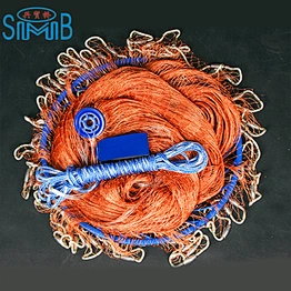 High quality Good Selling American Style Hand Easy Throw Cast Net Fishing Mesh Fishing Tackle, 1.5m Tire Cords