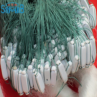 Soft Nylon monolfilament fishing nets sink bottom gill nets white color Sink net or Float net