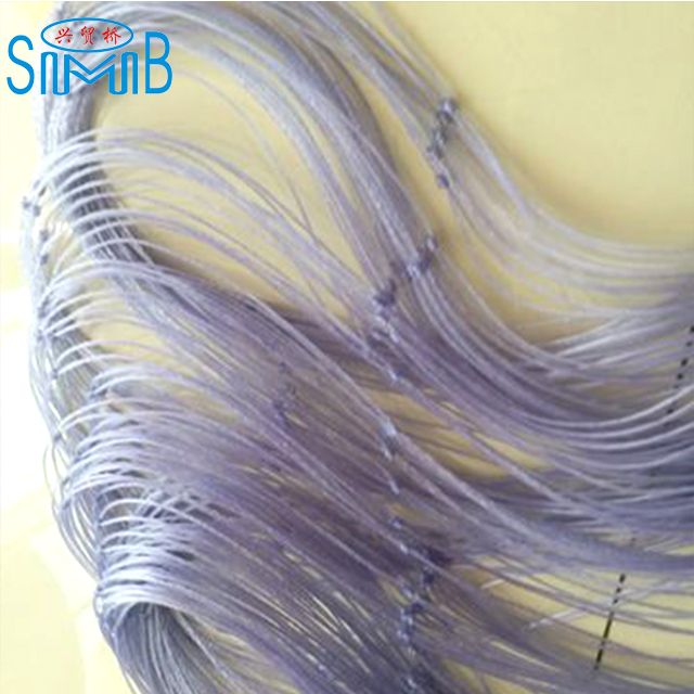 0.2mm*18 ply purple color nylon multi mono net