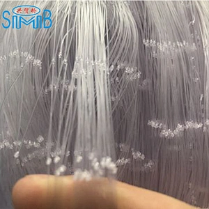 0.2mm*18 ply purple color nylon multi mono net