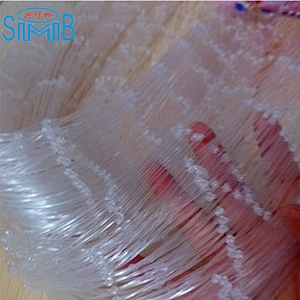 White Color Double Knot Double Selvage Type Nylon Monofilament Fishing Nets