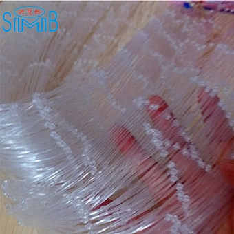 White Color Double Knot Double Selvage Type Nylon Monofilament Fishing Nets