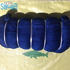 Factory Supply Hot Sell High Quality Blue Color 210d/9ply,12ply,18ply ,36ply Twisted Multifilament Nylon Double Knot Gill Net