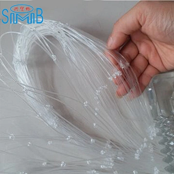 White Color Double Knot Double Selvage Type Nylon Monofilament Fishing Nets