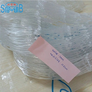 White Color Double Knot Double Selvage Type Nylon Monofilament Fishing Nets