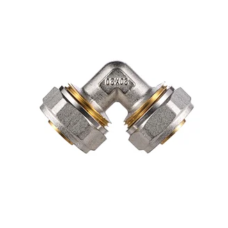 brass compression elbow fitting