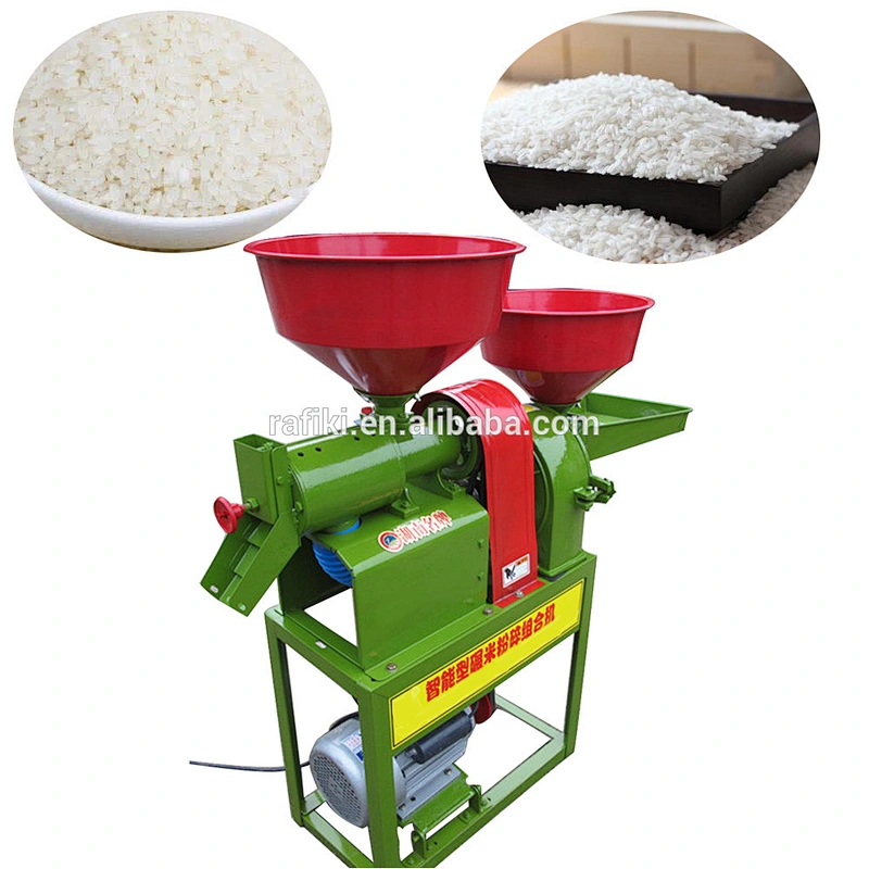 Portable Mini Rice Mill Plant Combine Rice Flour Milling Machine For Sale