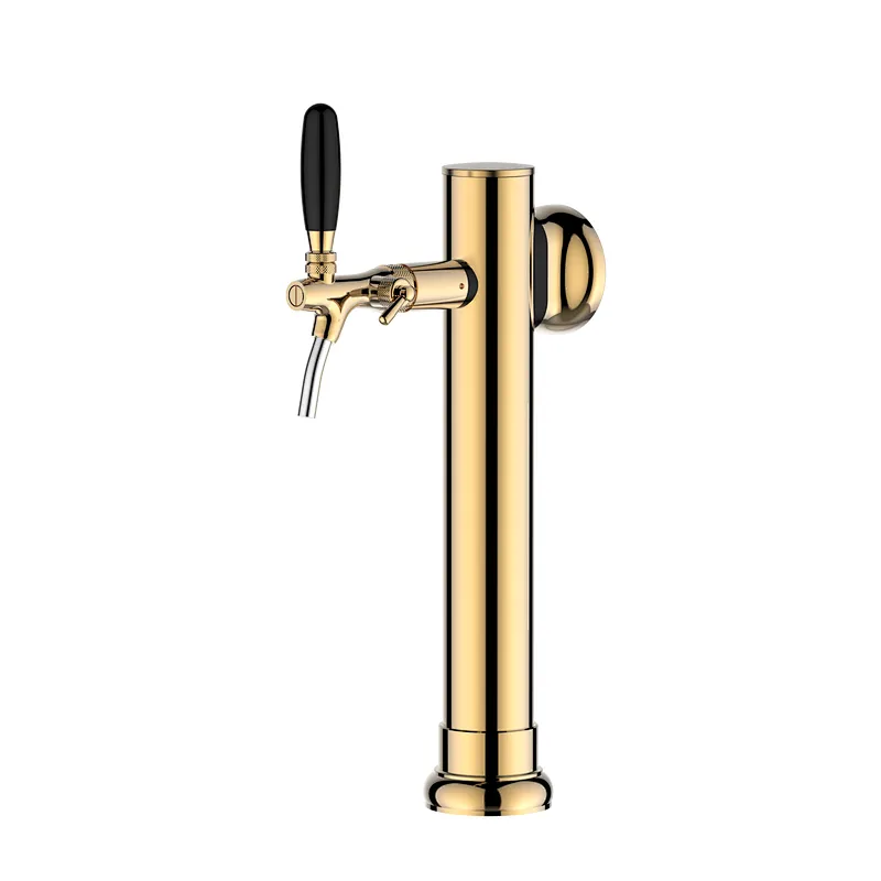TALOS Straight Spine Tap Tower PVD 1-way Dispensing Tower Draft Beer Tower