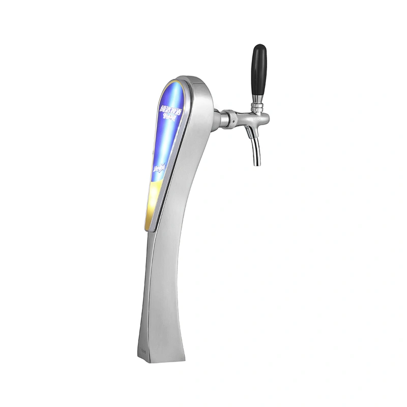 TALOS Venus Tap Tower Chrome 1-way Dispensing Tower Draft Beer Tower