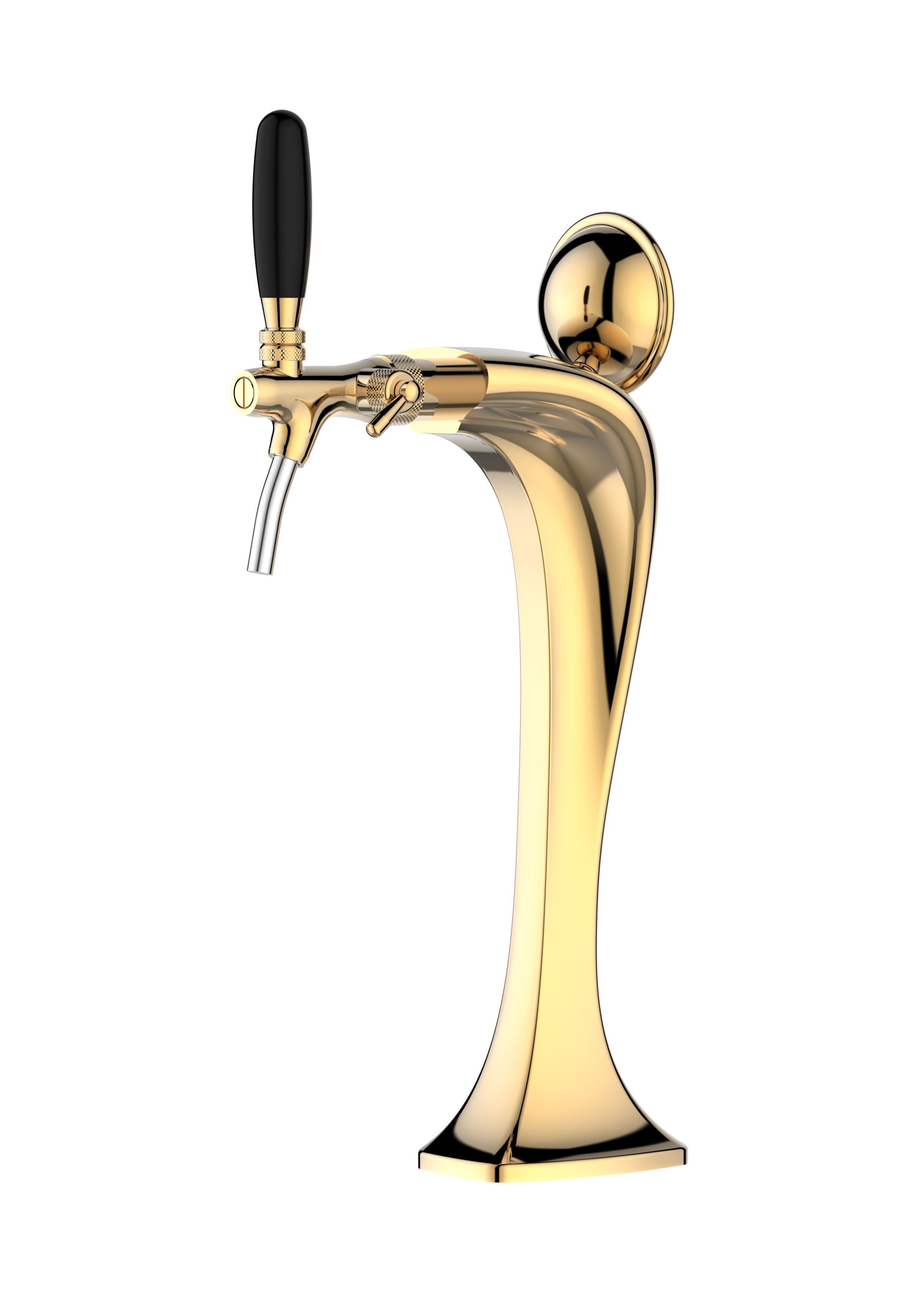 TALOS Cobra Tap Tower PVD 1-way Dispensing Tower Draft Beer Tower