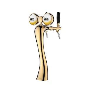 TALOS Elegance Tap Tower PVD 2-way Dispensing Tower Draft Beer Tower