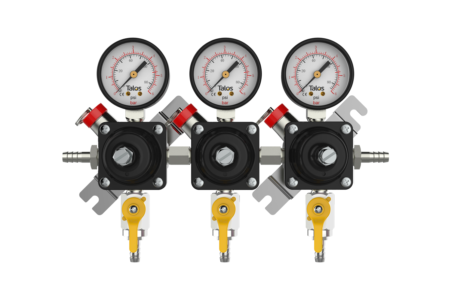TALOS Secondary Gas Regulator CO2 Beer Regulator