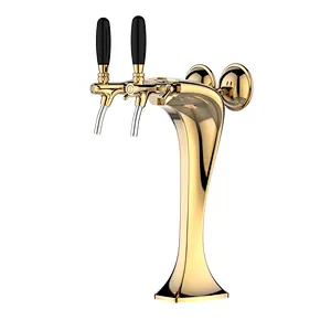 TALOS Cobra Tap Tower PVD 2-way Dispensing Tower Draft Beer Tower