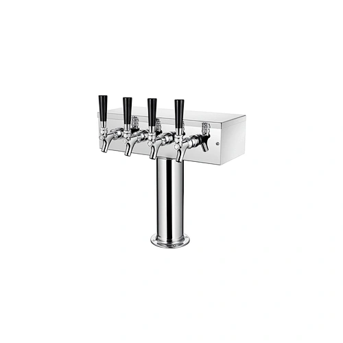 Pedestal Single 4 taps beer tower