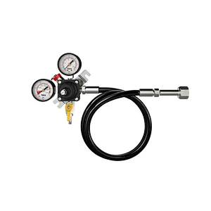 Talos Premium CO2 Beer Regulator with High Pressure Hose