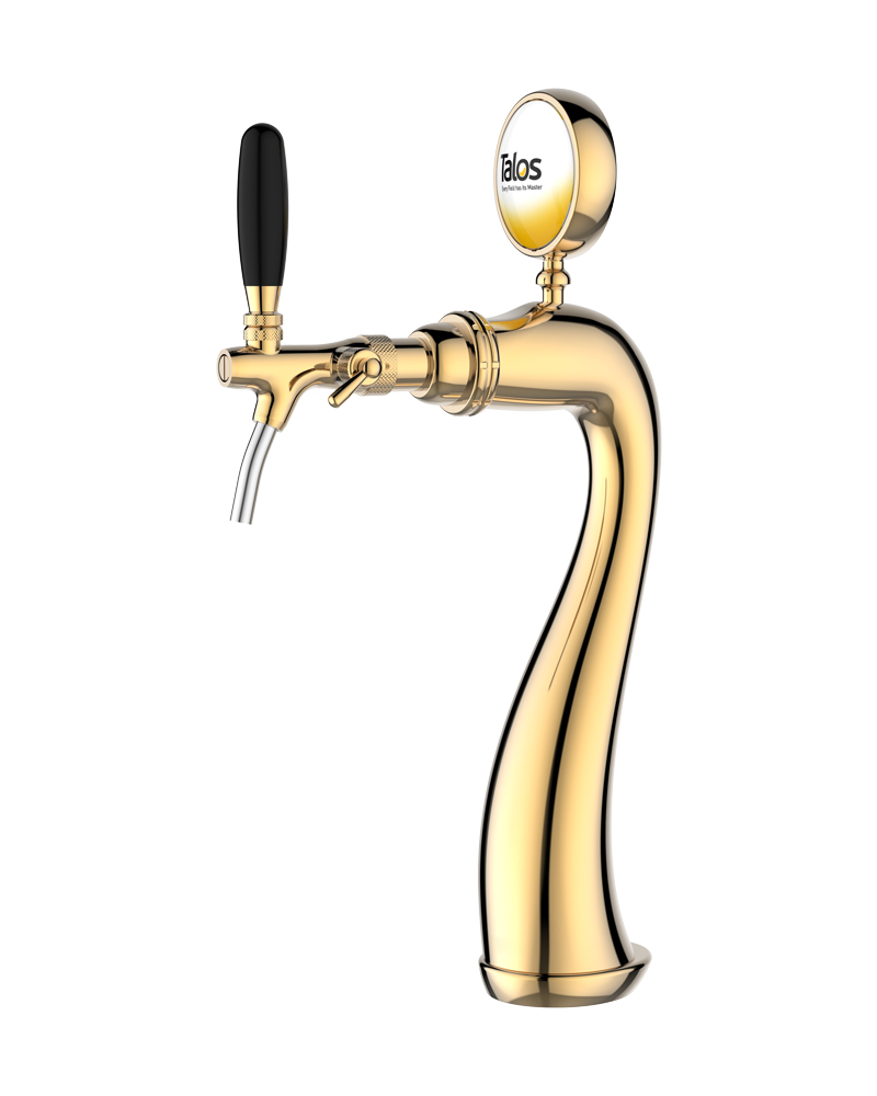 TALOS Goose Tap Tower PVD 1-way Dispensing Tower Draft Beer Tower