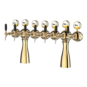 TALOS Parisian Tap Tower PVD 7-way Dispensing Tower Draft Beer Tower
