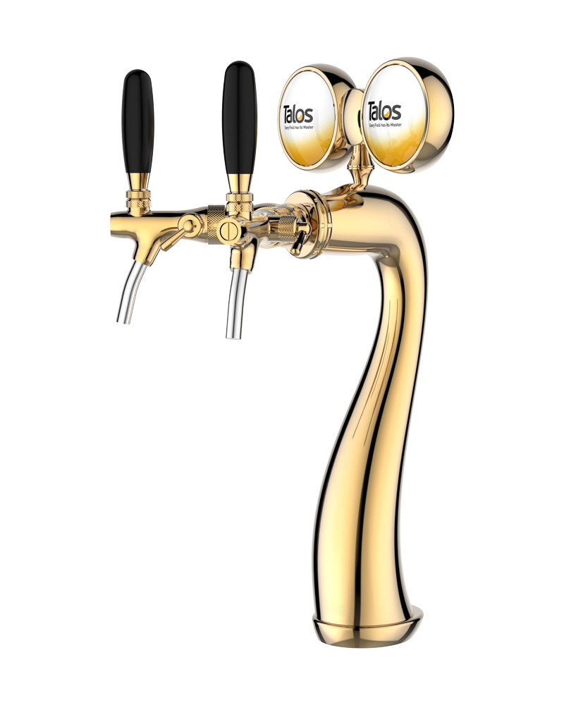 TALOS Goose Tap Tower PVD 2-way Dispensing Tower Draft Beer Tower