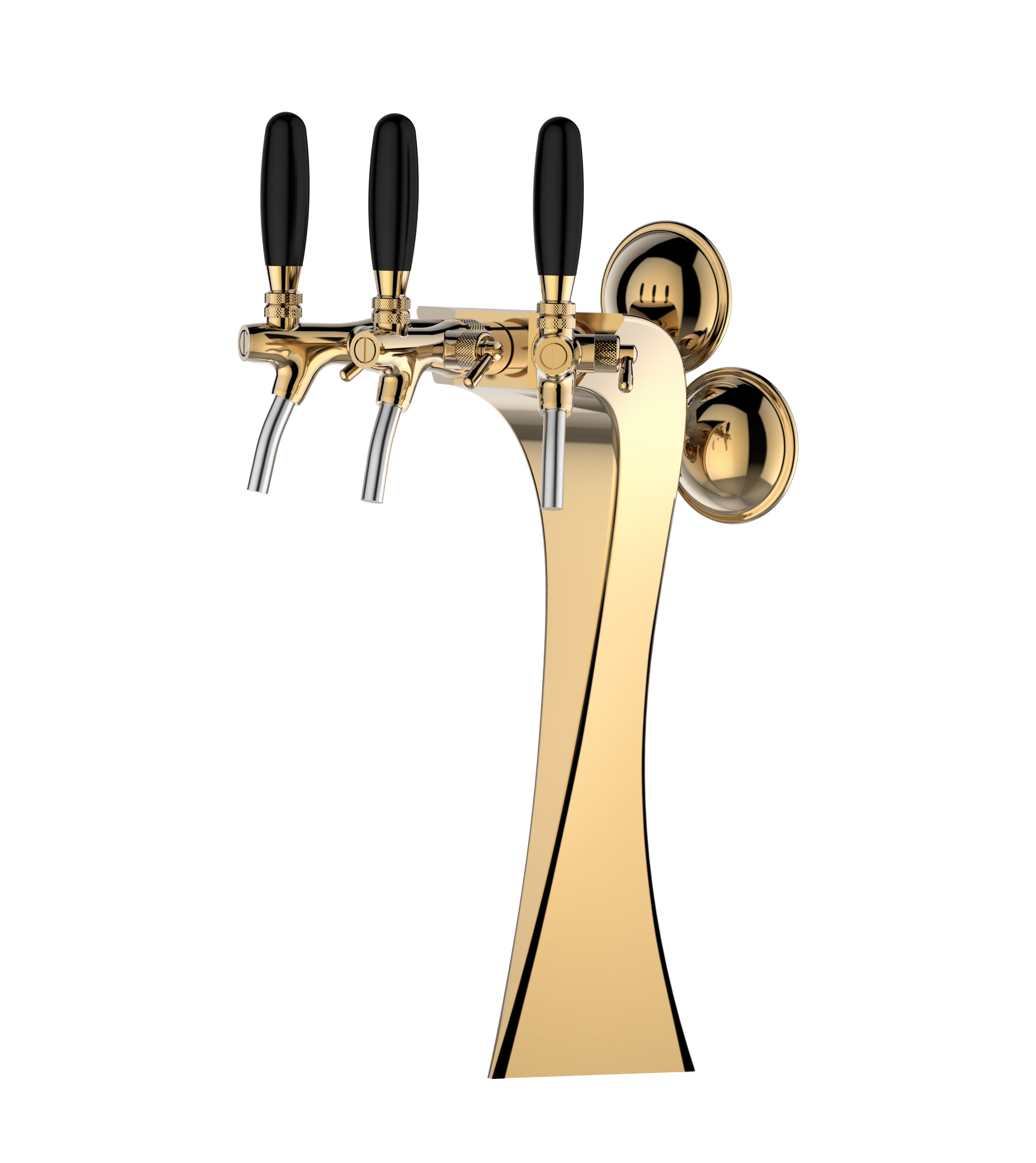TALOS Brage Tap Tower PVD 3-way Dispensing Tower Draft Beer Tower