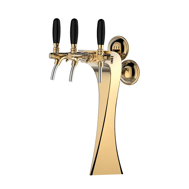 TALOS Brage Tap Tower PVD 3-way Dispensing Tower Draft Beer Tower